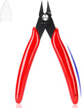 5 Inch Flush Cutters, 1 Pack Micro Wire Cutters, Sharp Zip Tie Cutter, by Unknown