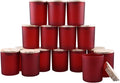 SHOWIN Thick Candle Jars for Making Candles 16 Pcs, 7 OZ Empty Jars by Showin