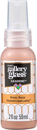 Gallery Glass Bronze Liquid Leading Perfect by GalleryGlass