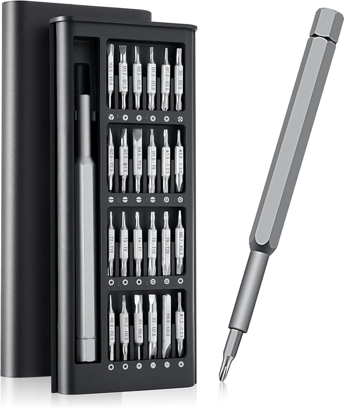 49-in-1 Precision Screwdriver Set, Tiny Torx Screwdriver Fits Glasses, Magnetic Repair Tool Kit For Laptop, Iphone, Macbook, Tablet, Computer, Ps5, Electronics, Watch, Xbox, Camera