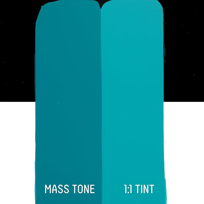 Liquitex BASICS Acrylic Paint, 250ml Tube, Turquoise Blue - Image 3