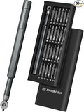 SHARDEN Precision Screwdriver Set, 60 in 1 Screw Driver Set Kit with Torx, Phillips, Flathead, Mini Repair Tools Kit for Laptop, Phone, MacBook, Computer, Electronics, Glasses, Watch