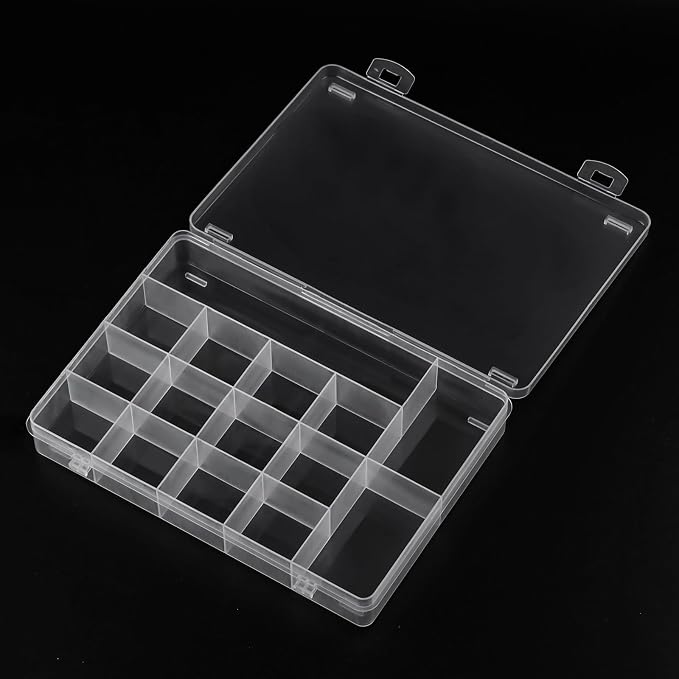 SUTOKAKA 15 Grids Plastic Organizer Storage Box by SUTOKAKA