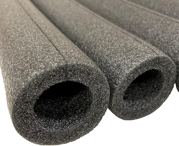 Foam King Insulating Foam Pipe Covers - 12 Pack Choose Size (1 inch)