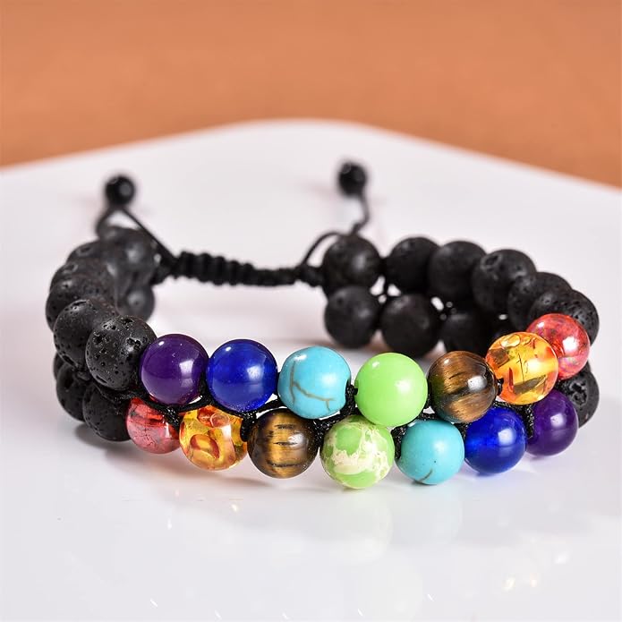 ONLYJUMP Planet Bracelet Solar System Universe Galaxy Bracelet Handmade Natural - Image 7