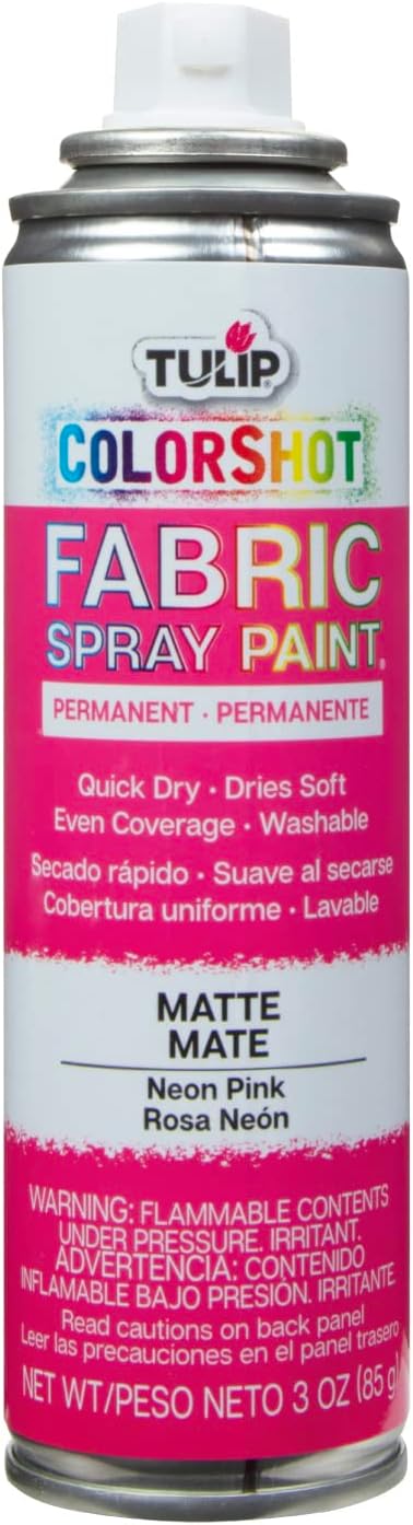Tulip ColorShot Instant Fabric Spray Paint, Permanent Color Spray-On Fabric - Image 3