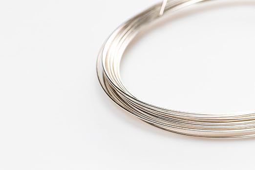 925 Sterling Silver Wire, 21 Gauge, Half Hard, 15FT by CRAFT WIRE | Sterling - Image 4