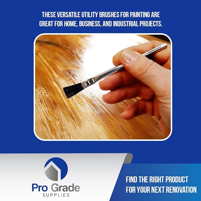 Pro Grade Acid Brushes 3/8" – Disposable Glue Brushes 72 Pack – Soldering Flux - Image 6