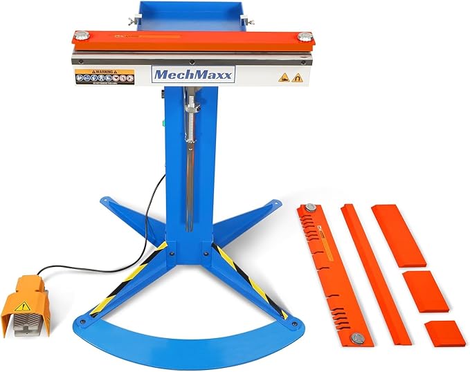 24'' Industrial Magnetic Pan and BOX Heavy Duty Sheet Metal Brake 20 Gauge Capacity Shear Press Brake, Model MSMB650E