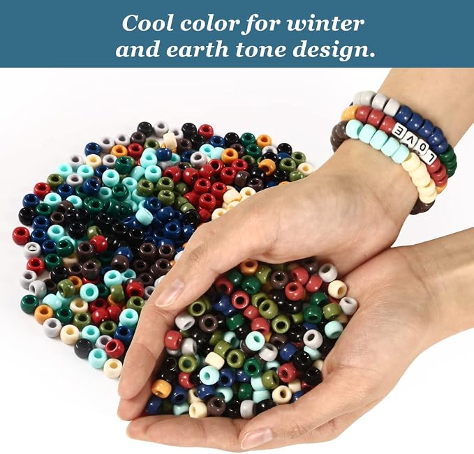 Pony Multi-Colored Bracelet Beads - Image 4