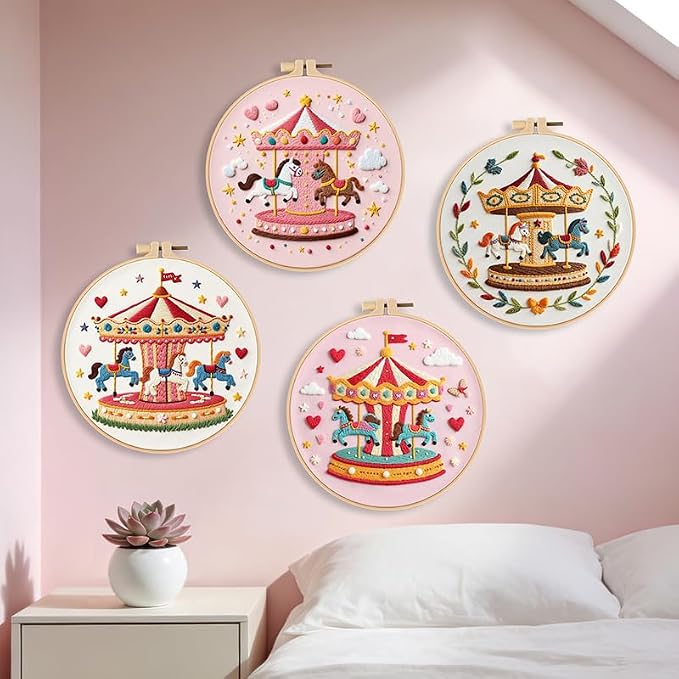 Haootadiy Beginner Embroidery Kit - Image 2