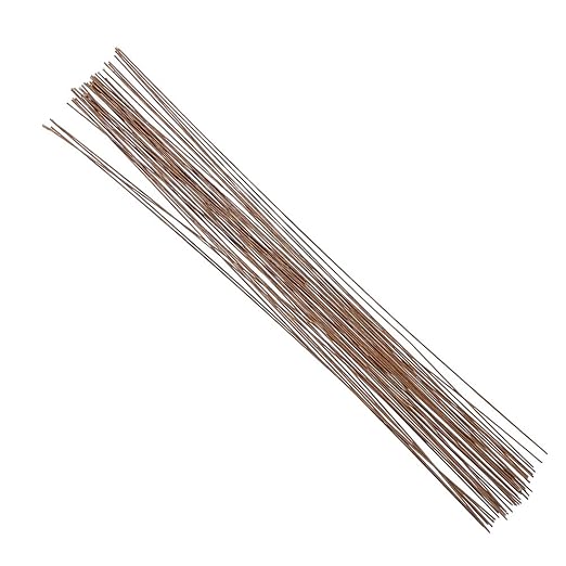 Decora 20 Gauge Brown Floral Wire 16 inch, 50/Package by DECORA