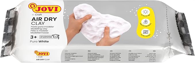 Jovi - Air Dry Modeling Clay, 2.2 lb White, No Oven Needed, Gluten-Free Pottery - Image 2