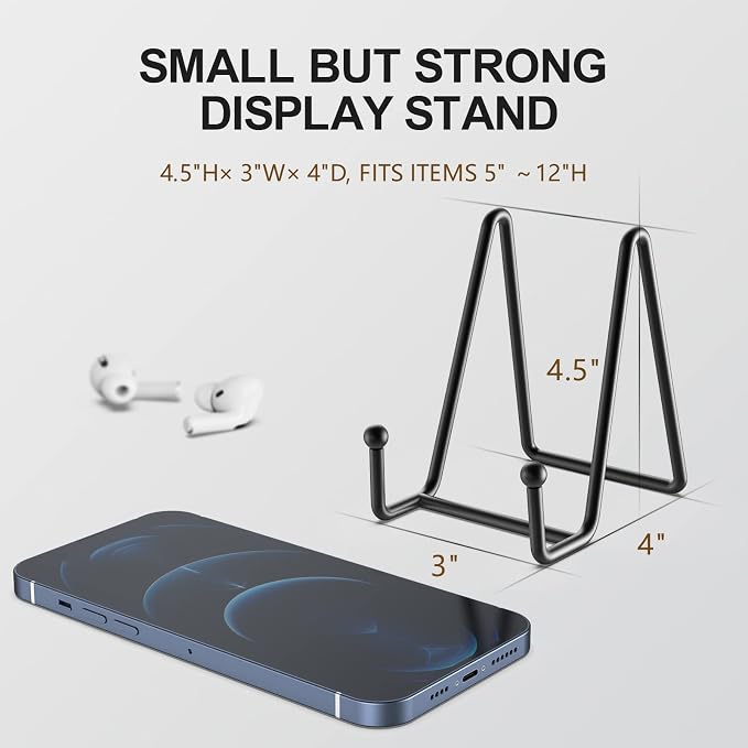 HONGYUTAI 3 Pack 4.5 Inch Plate Stands - Image 6