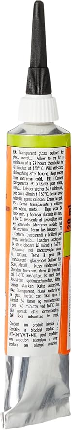 Pebeo Vitrea 160, Glass Paint Outliner, 20 ml Tube - Image 3