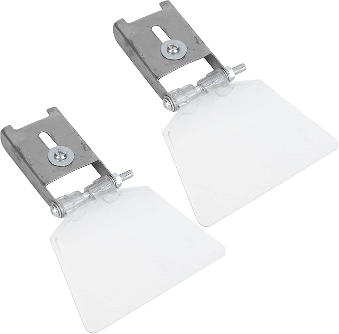 2Pcs Bench Grinder Tool Rest Accessories, 304 Stainless Steel Eye Shields for Bench Grinder, Grinder Safety Shields for Bench Type 125/150/200/250 Grinder