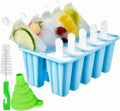 Popsicle Molds 10 Pieces Silicone Ice Pop Models Popsicle Models Reusable Easy by BellDream