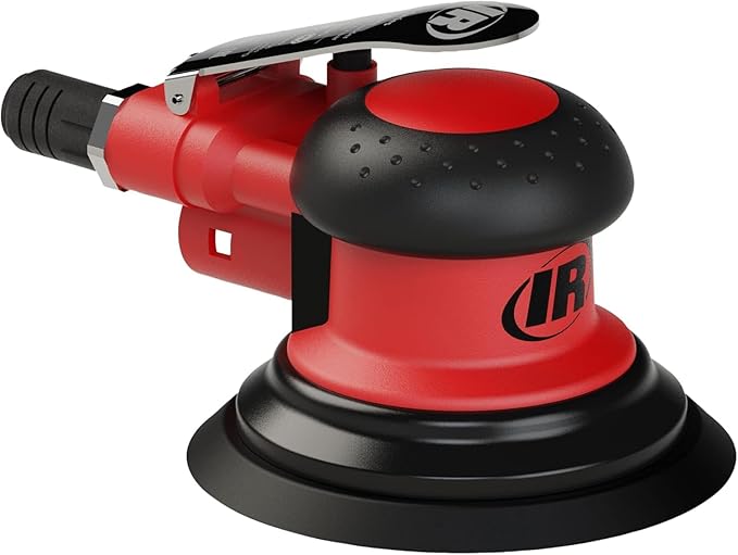 Ingersoll Rand 5152-6-HL - 6" Random Orbital Air Sander, 3/32 Orbit, Hook & Loop, 12,000 RPM, 0.3HP