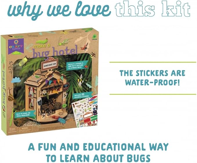 Craft-Tastic — Make A Bug Hotel — DIY Nature Craft Kit — No Tools Needed — - Image 5