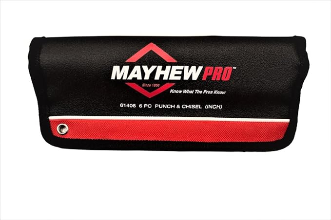 Mayhew 61406 Punch and Chisel Set, 6-Piece