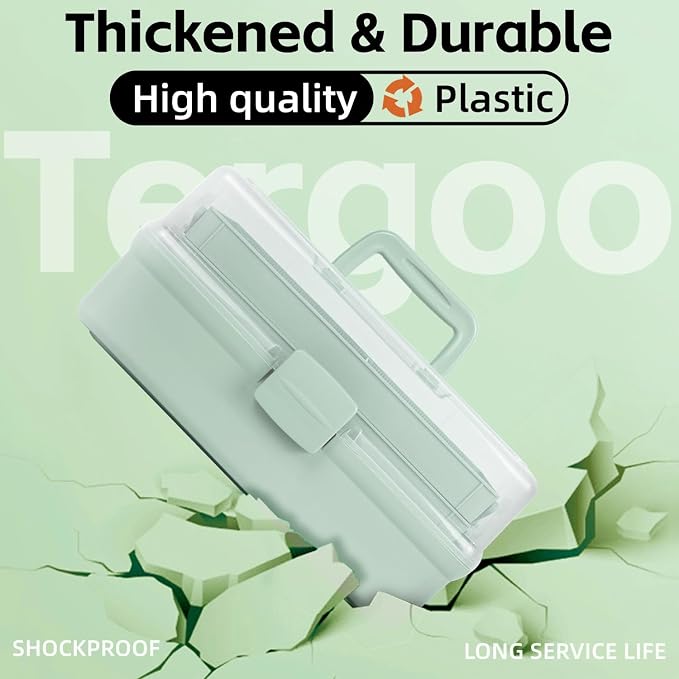 TERGOO 14in 3-Layer Multipurpose Craft Organizers and Storage - Image 4