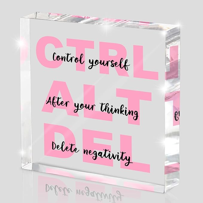 Empowerment Acrylic Sign by MUZRUYOU
