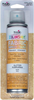 Tulip ColorShot Instant Fabric Spray Paint, Permanent Color Spray-On Fabric by Tulip