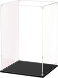 Clear Acrylic Display Case, Self-Assemble Showcase by dofopo