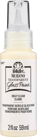 FolkArt Murano Transparent Acrylic Glass Paint, 2 fl oz by FolkArt