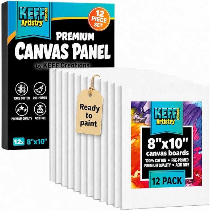 KEFF Canvas for Painting by KeffCreations