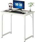 PayLessHere | 32 Inch Computer Desk | White | Office Desk by PayLessHere