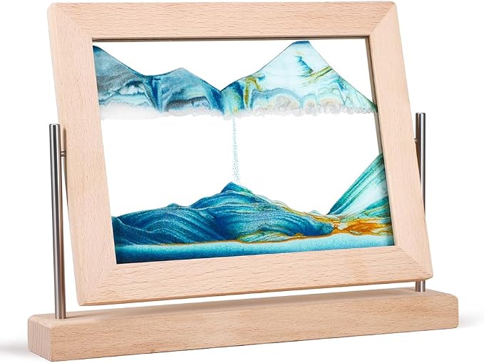 Bochino Moving Sand Art Picture Dynamic Sand Picture 3D Sand Art Frame by BochinoBringsNewLifeStyle