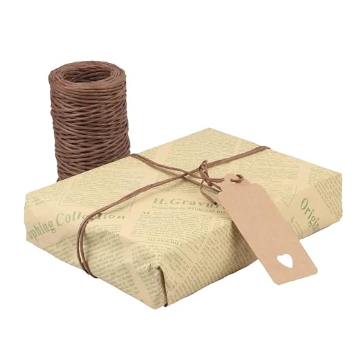 Floral Wire, Rustic Paper Wrapped Metal Wire 14 Gauge 164 Feet | Bind Wire Twine - Image 3