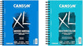Canson XL Series Mixed Media and Watercolor Paper Pads, 9x12 in 60 Sheets and by Unknown