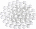 60 Pieces Transparent Glass Dome Imitation Gemstone Clear Round Dome Tiles by TKMOS
