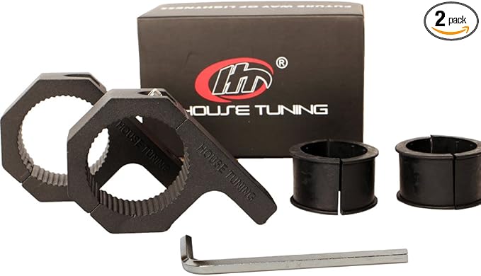 Roll Bar Clamps 2.5 inch, Roll Bar Clamp Bracket, Led Light Mount, Tube Light Mount (2.5" Clamp - Pack 2)