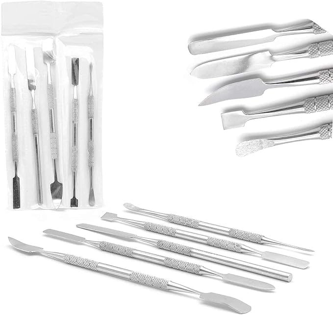 CYNAMED 5PC Spatula Wax & Clay Sculpting Tool Set - Image 8