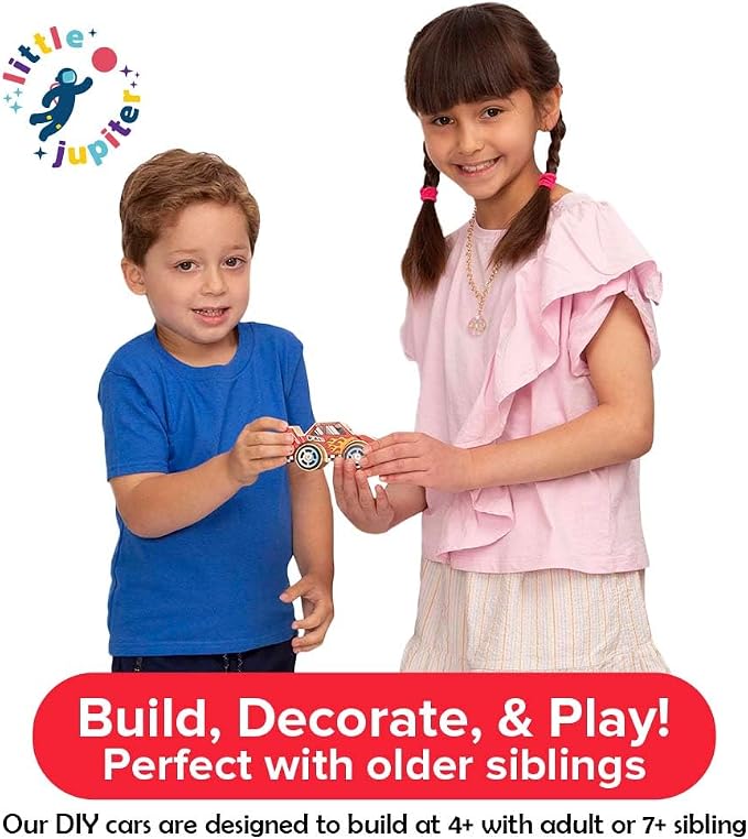 Little Jupiter DIY Wooden Kits w/Stickers - Image 2