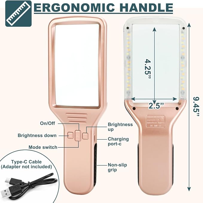 15X Rechargeable Magnifying Glass - Image 7