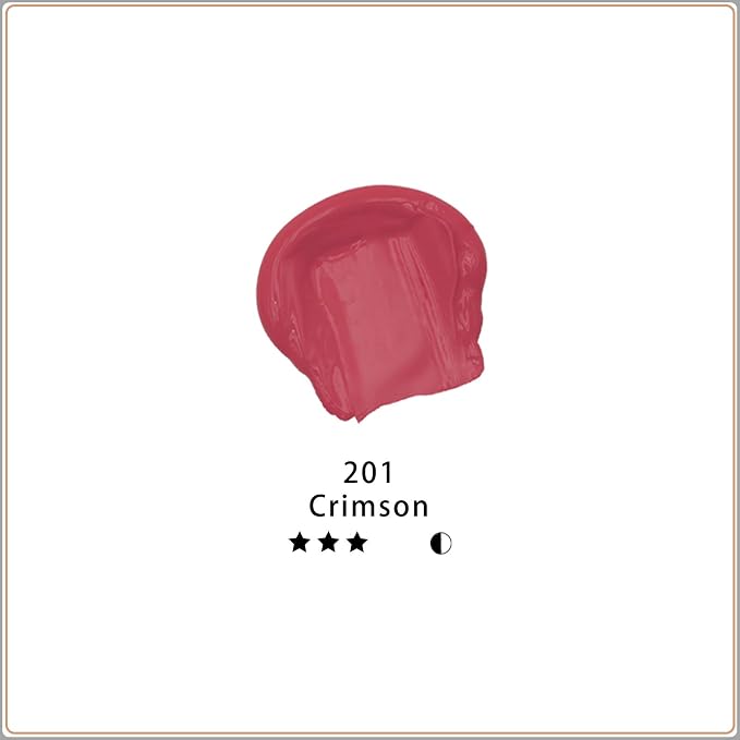 Artecho Red Acrylic Paint, Crimson Red Paint Tubes, Art Craft Paints - Image 2