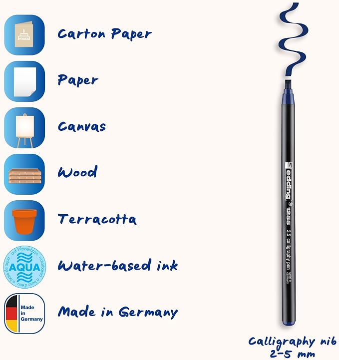 edding 1255 calligraphy pen - Image 2