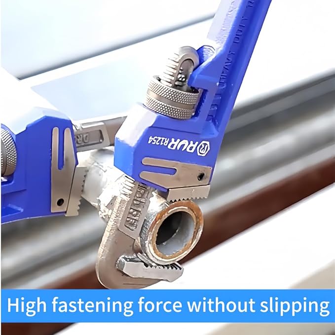 36 Inch Pipe Wrench | Plumbers Wrench, Heavy Duty Plumbing Tools | Forged from High Carbon Steel | Suitable for Water Pipes, Plumbing, Fire Protection Pipe Tools