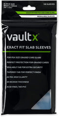 Vault X Exact Fit Slab Sleeves for Graded Trading Cards for PSA, GG and Other by VaultX