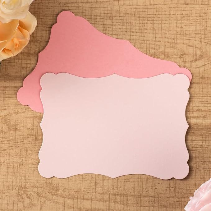50 Pack Blank Kraft Greeting Cards, 5 Colors, 5x7IN | Thick Cardstock Paper - Image 6