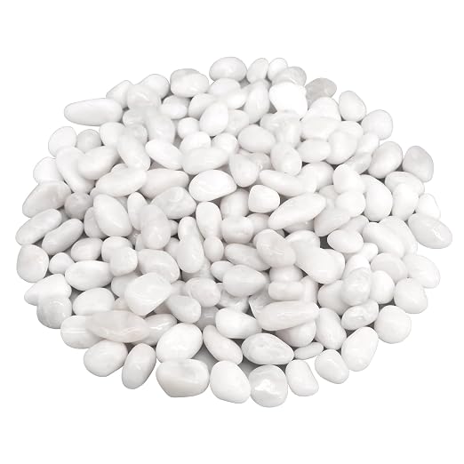Fish Tank Rocks, Landscaping Pebbles, Decorative Ornamental Pebbles Garden by VIREKM
