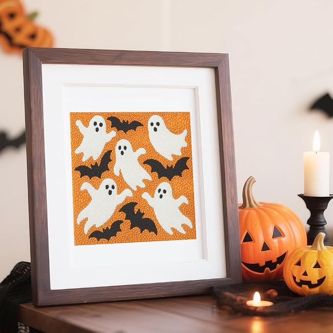 Doodlream Halloween Ghosts DIY Punch Needle Embroidery Kit - Image 6