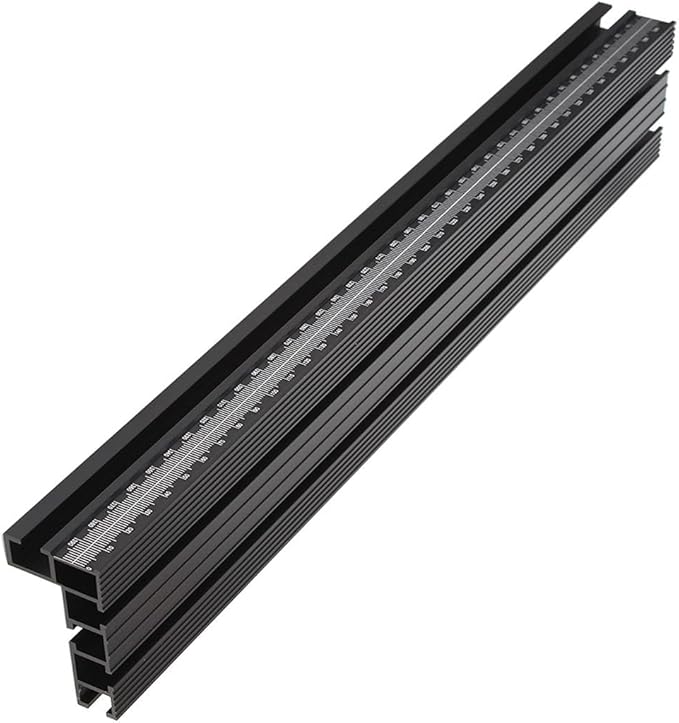 75 Table Saw Fence for Woodworking Accessories, T-Track Miter Saw Fence with Laser Measure - Fits Portable Table Saws, Band Saws and Cabinet Saws (Fence Only)