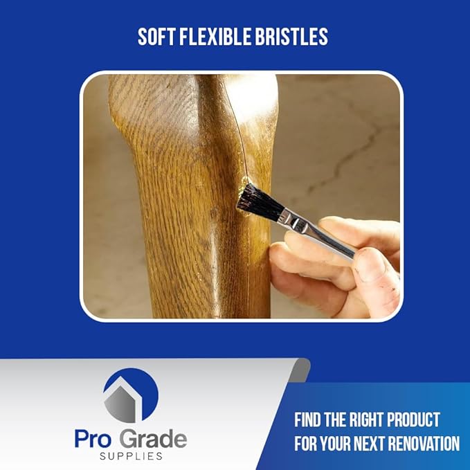Pro Grade Acid Brushes 3/8" – Disposable Glue Brushes 72 Pack – Soldering Flux - Image 5