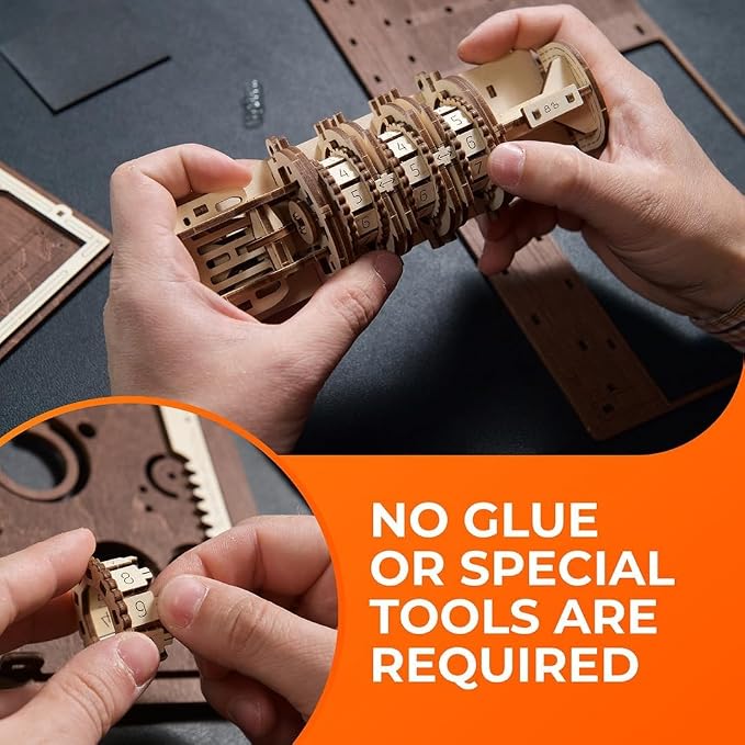 UGEARS Book of Secrets 3D Wooden Puzzles - Image 5