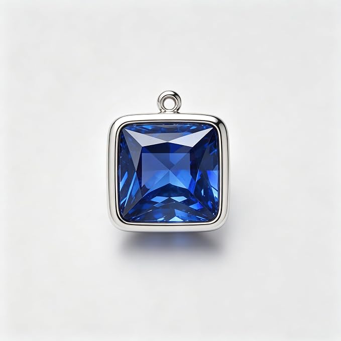 Royal Blue Deep Blue Sapphire Color Cubic Zirconia Loose Beads Unset CZ Stones - Image 7